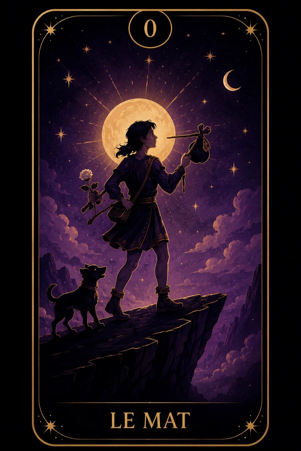 Carte de tarot Le Mat
